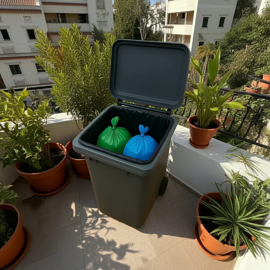 Black Biodegradable Bin Liners for General Waste - 100L