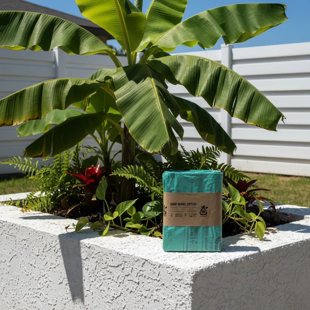 Green Biodegradable Bin Liners for Organic Waste - 50L