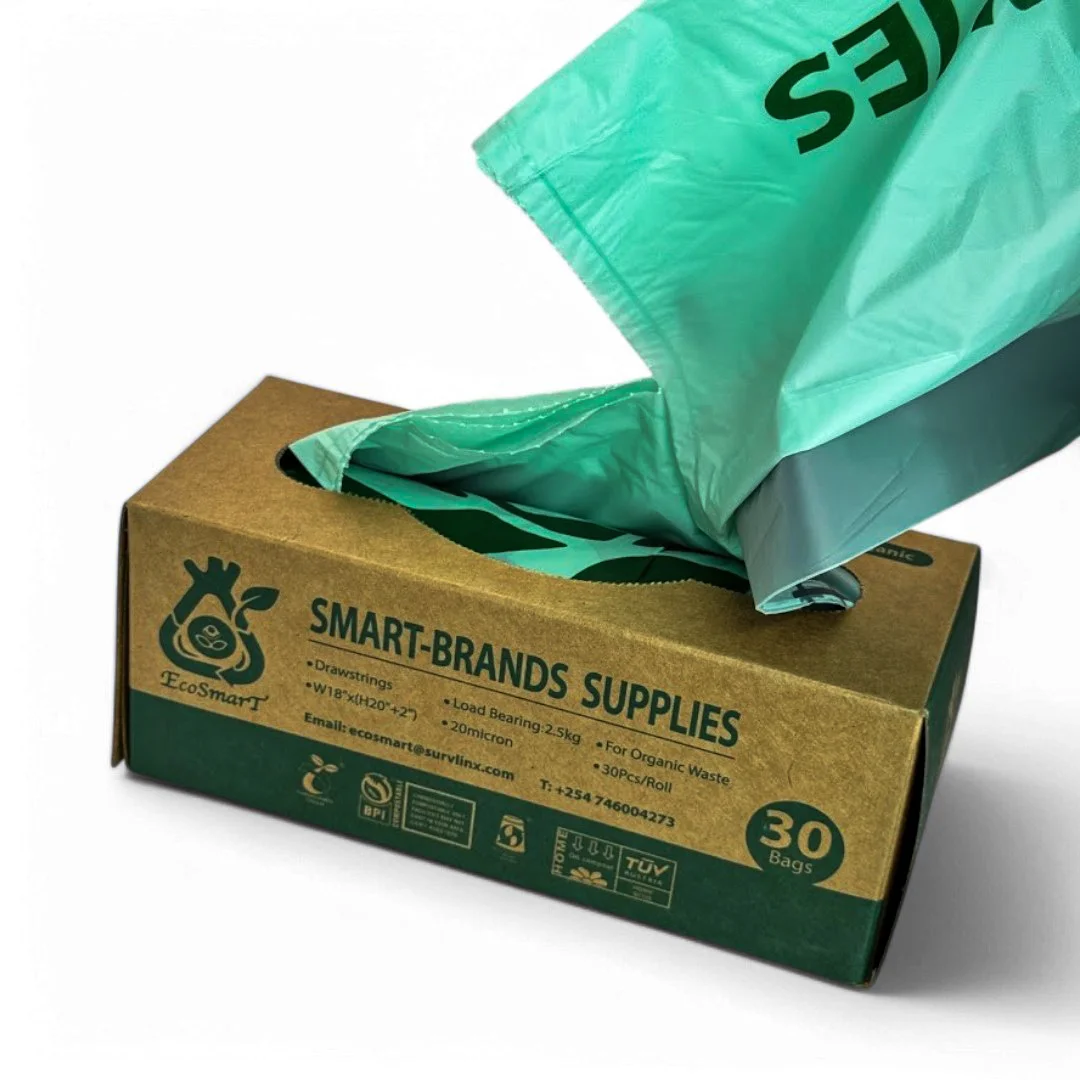 Biodegradable Organic-Waste Green Bin Liner