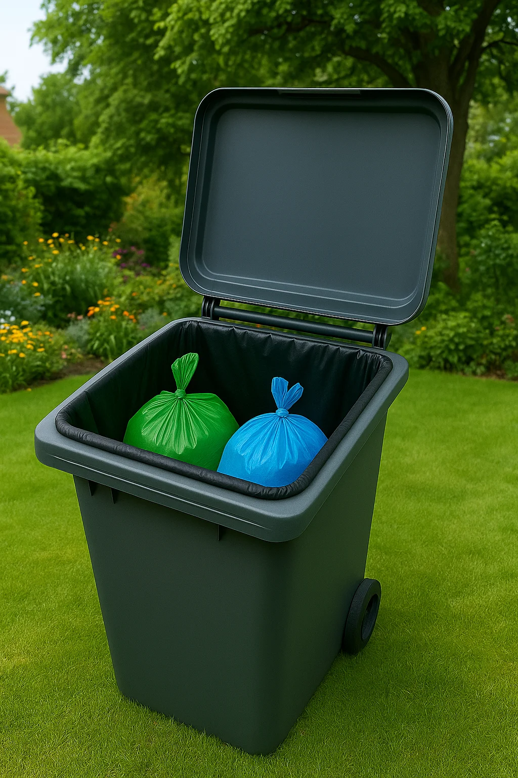 Black Biodegradable Bin Liners for General Waste - 100L